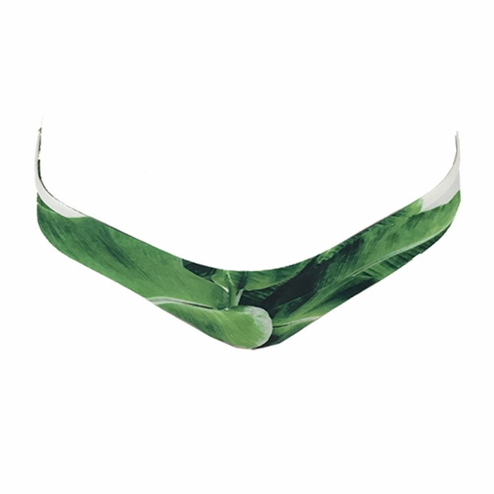 Stone Fox Swim Malibu Bottom in Banana Leaf
